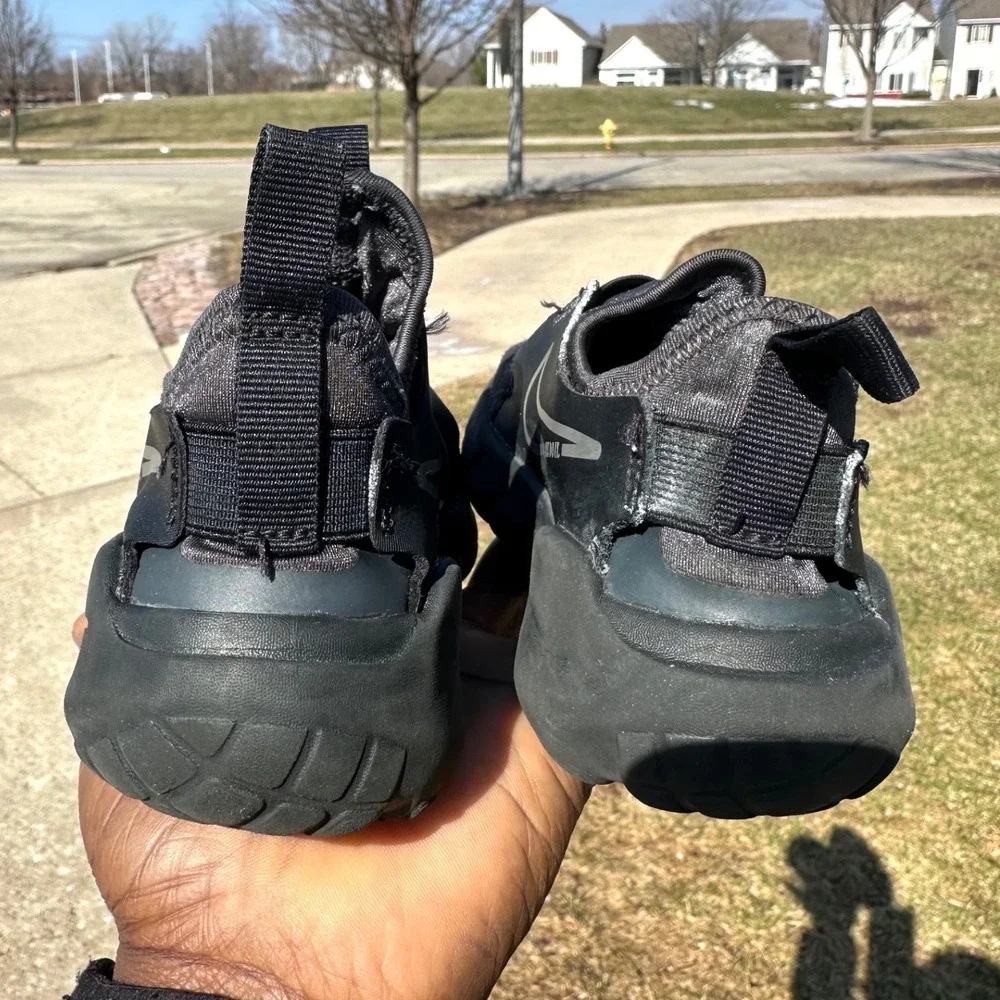 Nike Flex Runner 2 Little Kids Road Running Shoes Size 13 -‎ 13.5 Black Sneakers